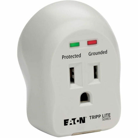 Eaton Tripp Lite Series 1-Outlet Personal Surge Protector, Direct Plug-In, 600 Joules, 2 Diagnostic LEDs - SPIKECUBE