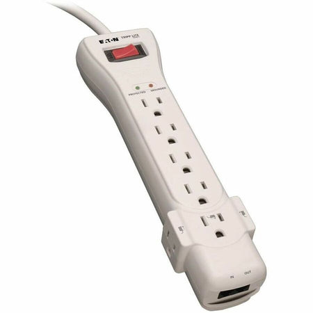 Eaton Tripp Lite Series Protect It! 7-Outlet Surge Protector, 7 ft. (2.13 m) Cord, 2520 Joules, Fax/Modem Protection, RJ11 - SUPER7TEL