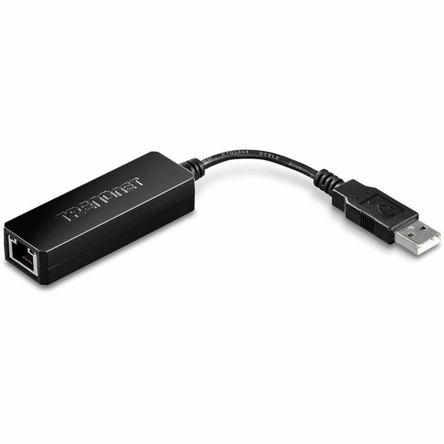 TRENDnet USB 2.0 to Fast Ethernet Adapter, Supports Windows And Mac OS, ASIX AX88772A Chipset, Backwards Compatible With USB 1.0 And 1.0, Full Duplex 200 Mbps Ethernet Speeds, Black, TU2-ET100 - TU2-ET100