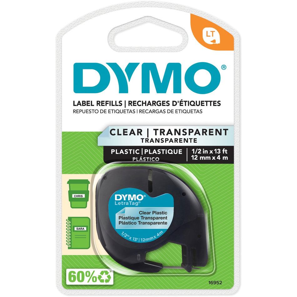 Dymo Letra Tag Labelmaker Tapes - 16952