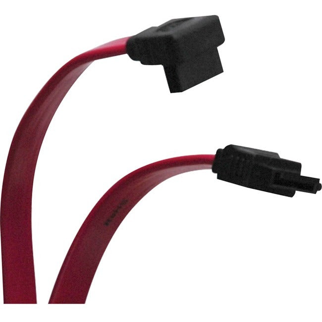 Tripp Lite by Eaton Serial ATA (SATA) Right-Angle Signal Cable (7Pin/7Pin-Up), 19-in. (48.26 cm) - P941-19I