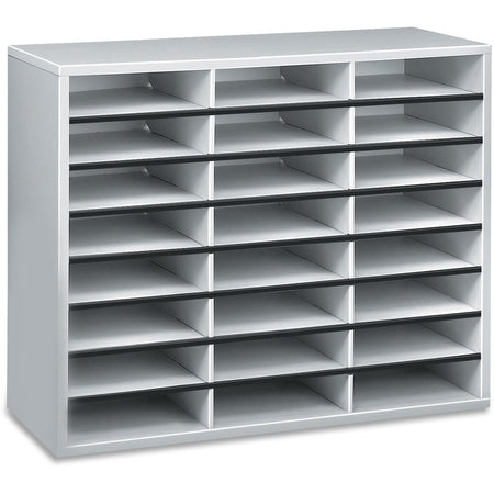 Fellowes 24-Compartment Sorter Literature Organizer - 25041