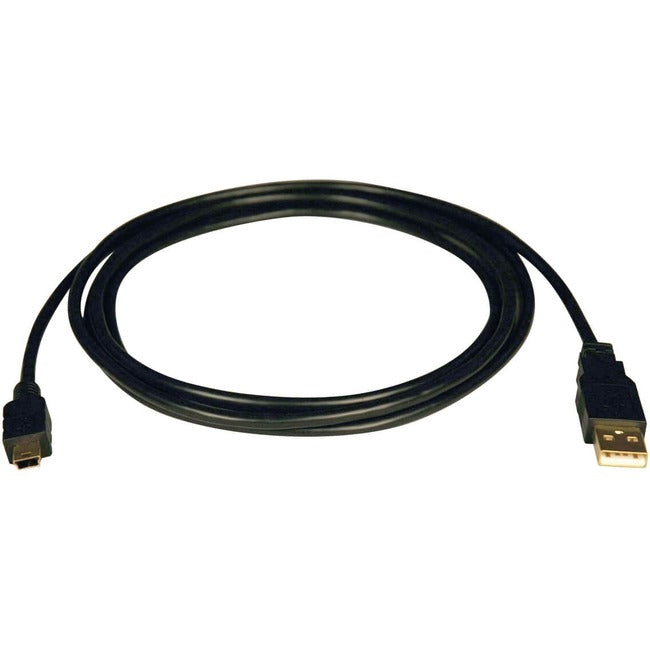 Eaton Tripp Lite Series USB 2.0 A to Mini-B Cable (A to 5Pin Mini-B M/M), 6 ft. (1.83 m) - U030-006