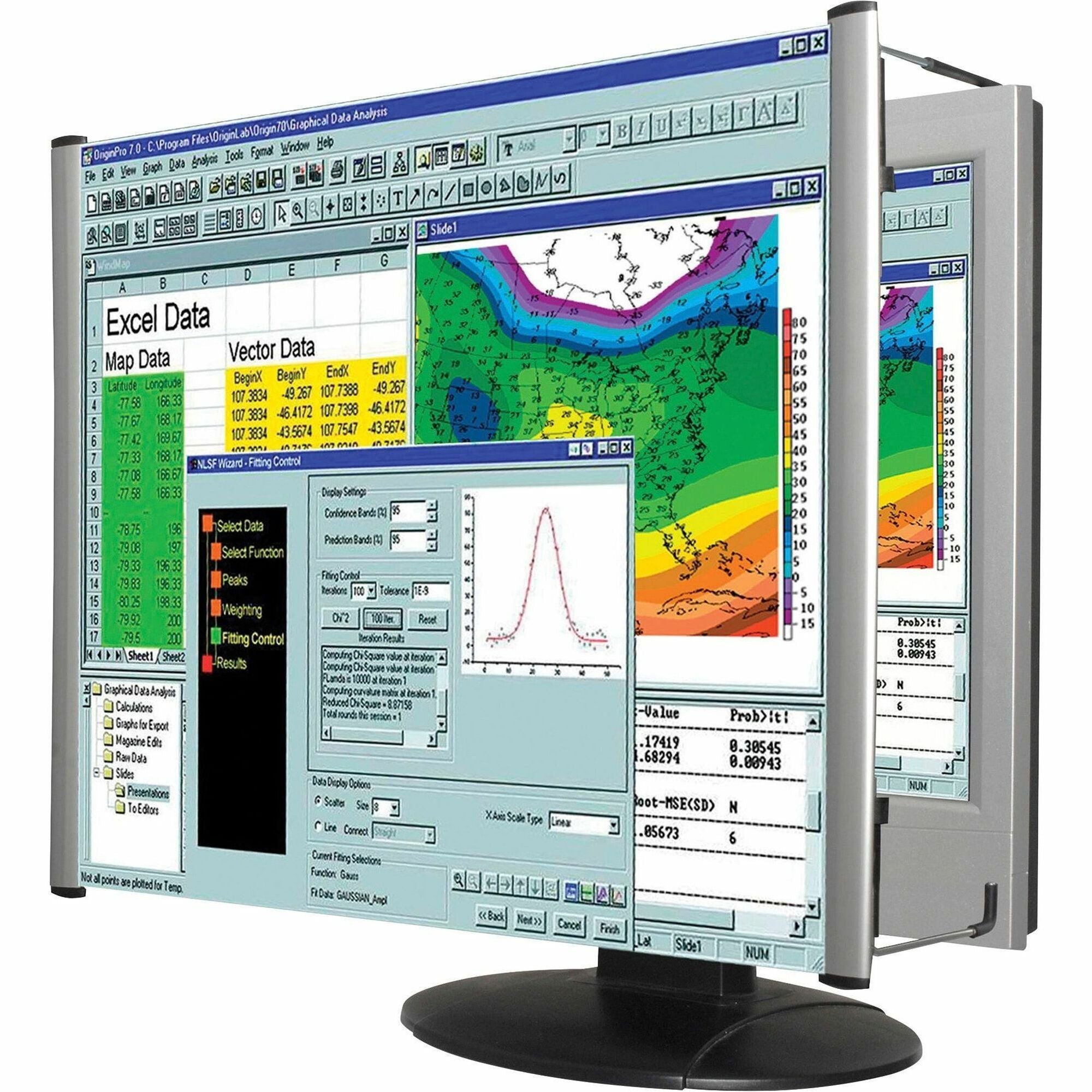 Kantek Lcd Monitor Magnifier Fits 15in Monitors - MAG15L