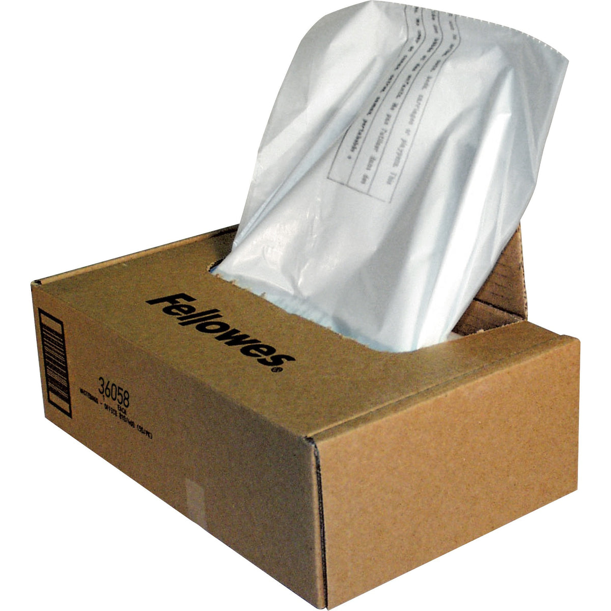 Fellowes Waste Bags for 425 and 485 Series Shredders - 3605801