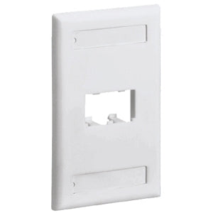 PANDUIT 2 Socket Mini-Com Classic Faceplate - CFPL2EIY