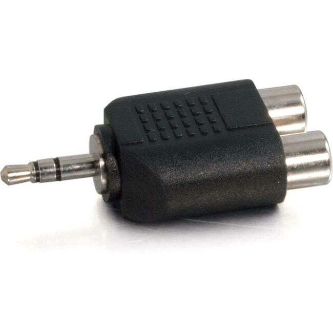 C2G 3.5mm Stereo Male to Dual RCA Female Audio Adapter - 40645