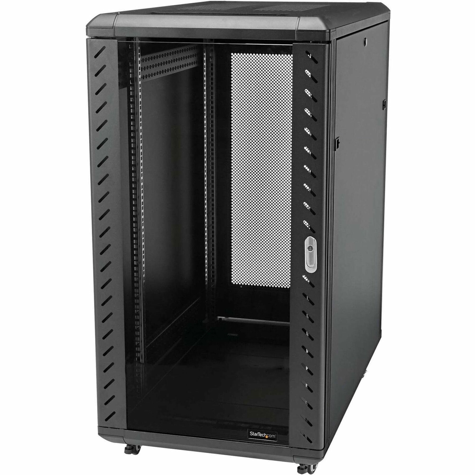 StarTech.com 22U 36in Knock-Down Server Rack Cabinet with Caster - RK2236BKF