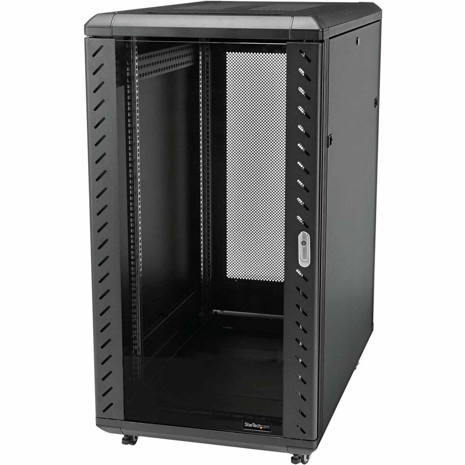 StarTech.com 22U 36in Knock-Down Server Rack Cabinet with Caster - RK2236BKF