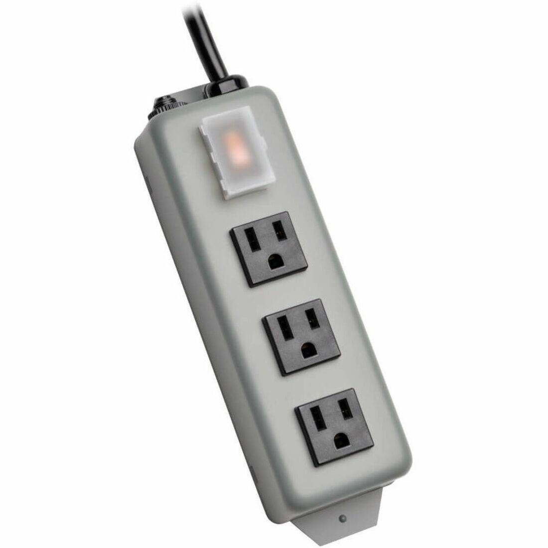 Tripp Lite by Eaton Industrial Power Strip 3-Outlet 6 ft. (1.8 m) Cord NEMA 5-15P Plug Switch Guard - 3SP