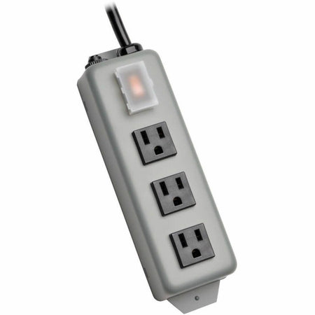 Tripp Lite by Eaton Industrial Power Strip 3-Outlet 6 ft. (1.8 m) Cord NEMA 5-15P Plug Switch Guard - 3SP