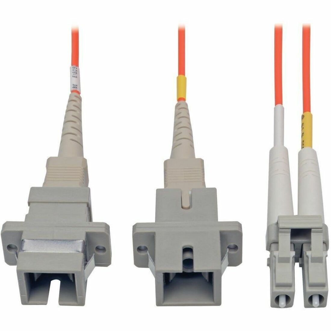 Eaton Tripp Lite Series Duplex Multimode 62.5/125 Fiber Adapter (LC-SC M/F) 1 ft. (0.31 m) - N458-001-62