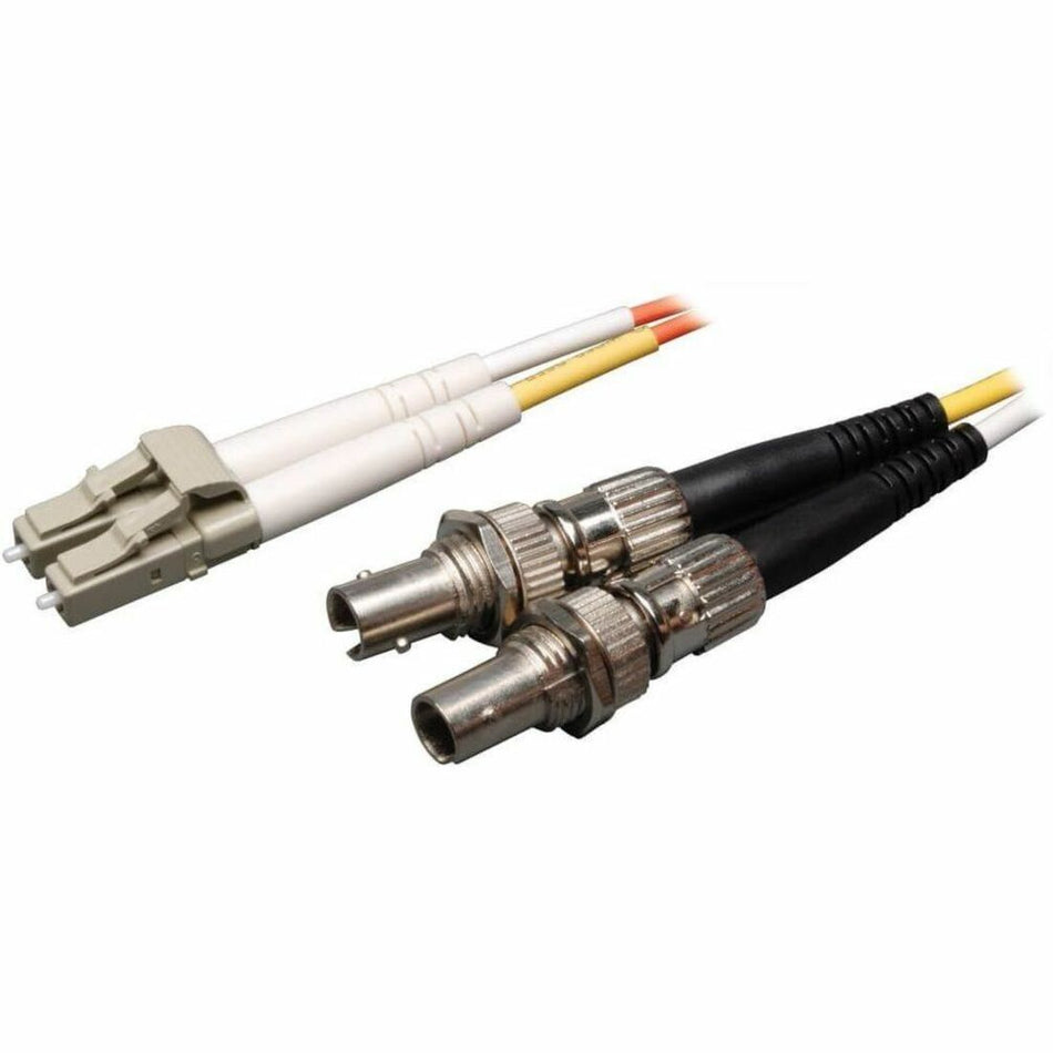 Tripp Lite by Eaton 0.3M Duplex Multimode Fiber Optic 50/125 Adapter LC/ST M/F 1ft 1' 0.3 Meter - N457-001-50