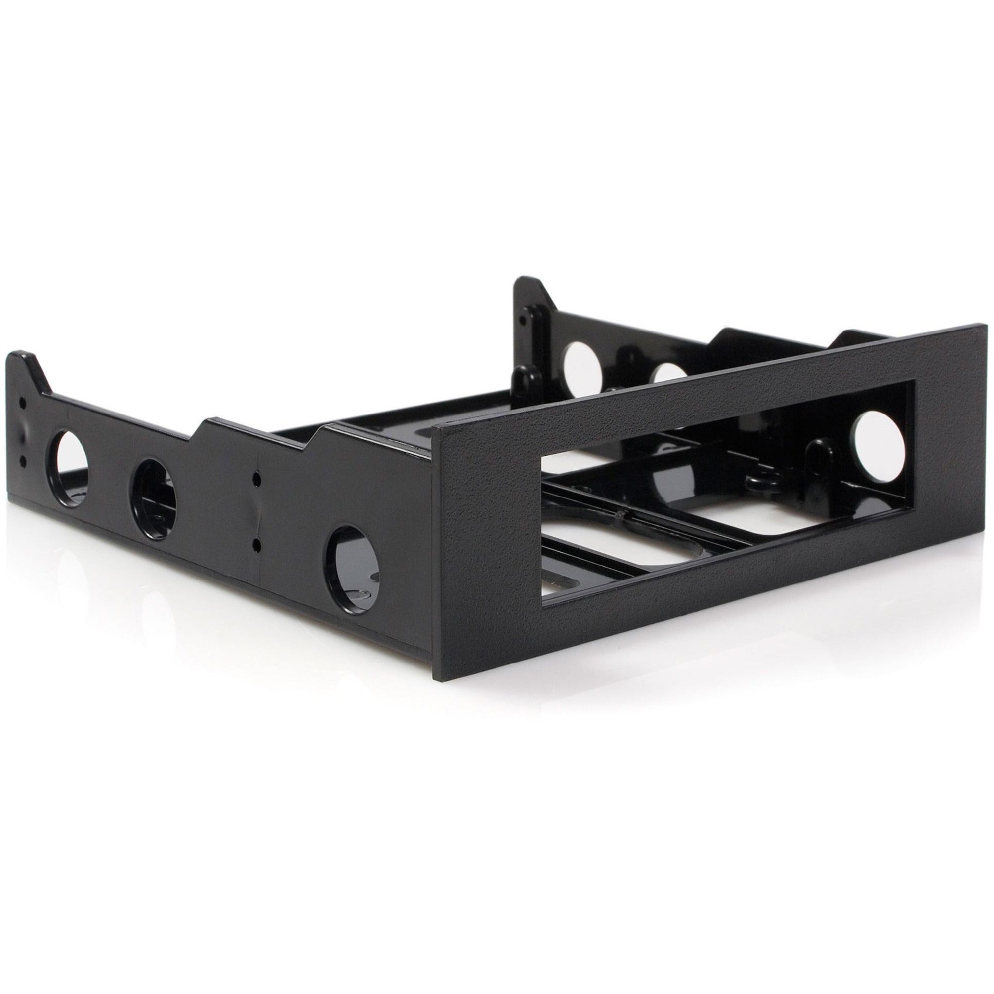 StarTech.com 3.5" to 5.25" Front Bay Mounting Bracket - Desktop Front Bay Adapter - Black - BRACKETFDBK