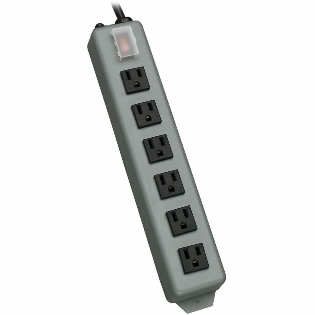 Eaton Tripp Lite Series Industrial Power Strip, 6-Outlet, 15 ft. (4.6 m) Cord, Locking Switch Cover - UL24CB-15