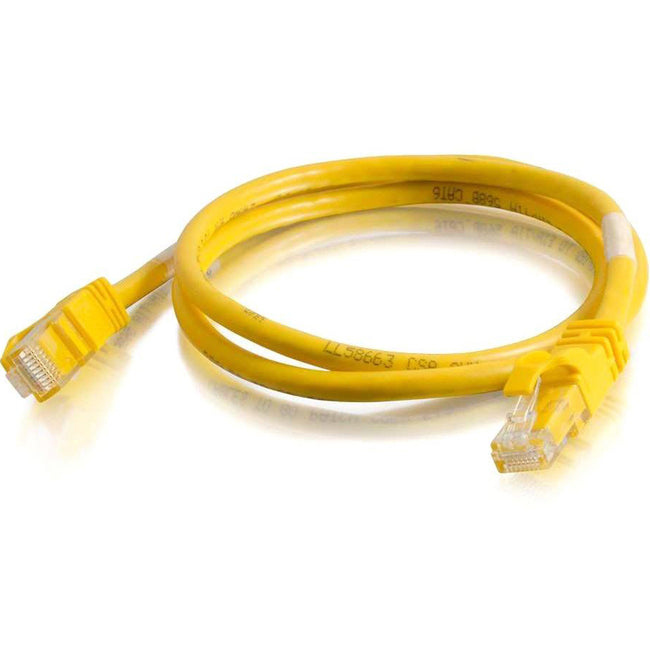 C2G-3ft Cat6 Snagless Crossover Unshielded (UTP) Network Patch Cable - Yellow - 27871