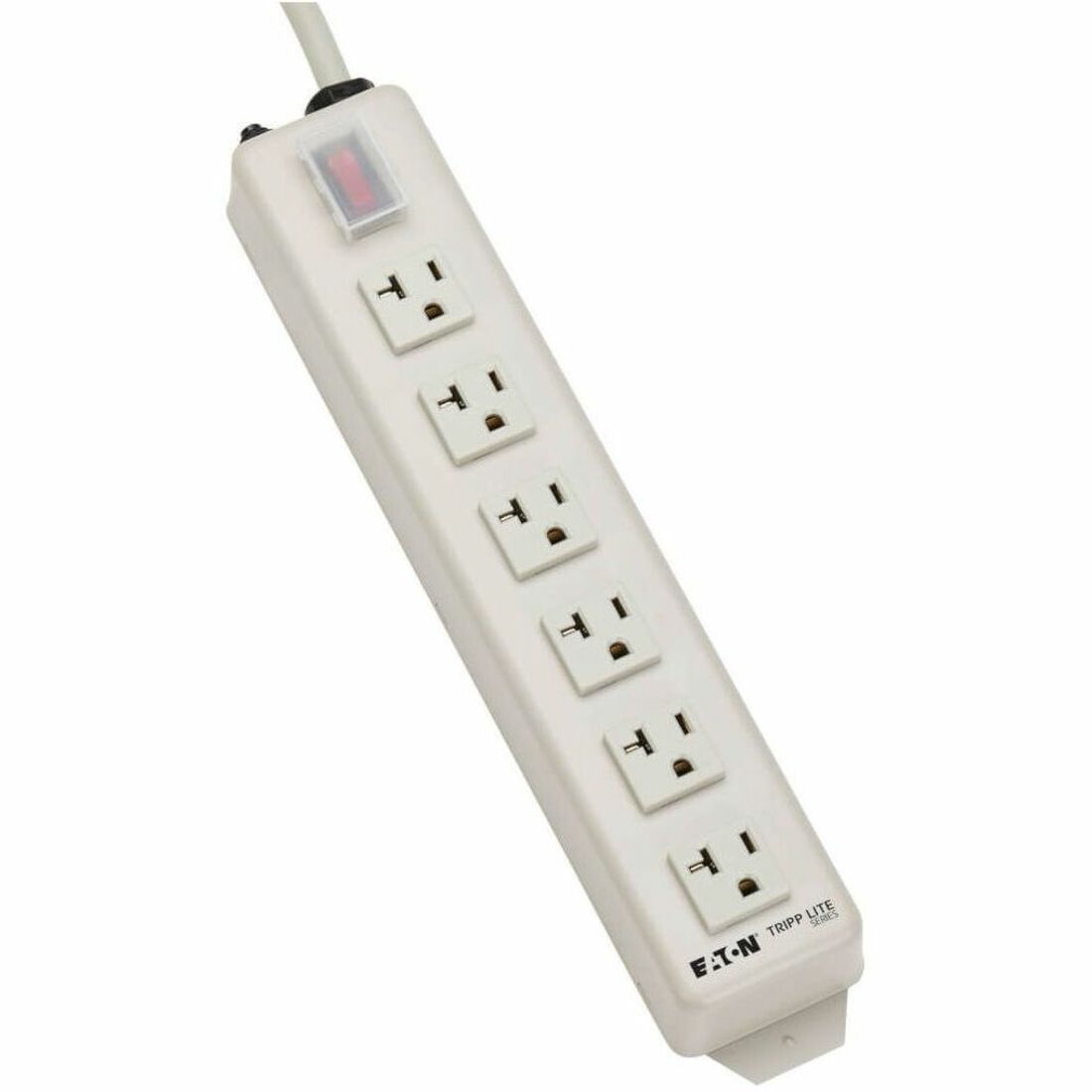 Eaton Tripp Lite Series Power It! 6-Outlet Power Strip, 15 ft. (4.57 m) Cord, 5-20P Plug, Metal Housing - TLM615NC20
