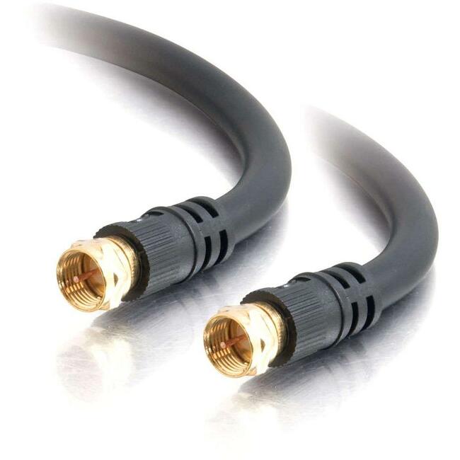 C2G 12ft Value Series F-Type RG6 Coaxial Video Cable - 29133