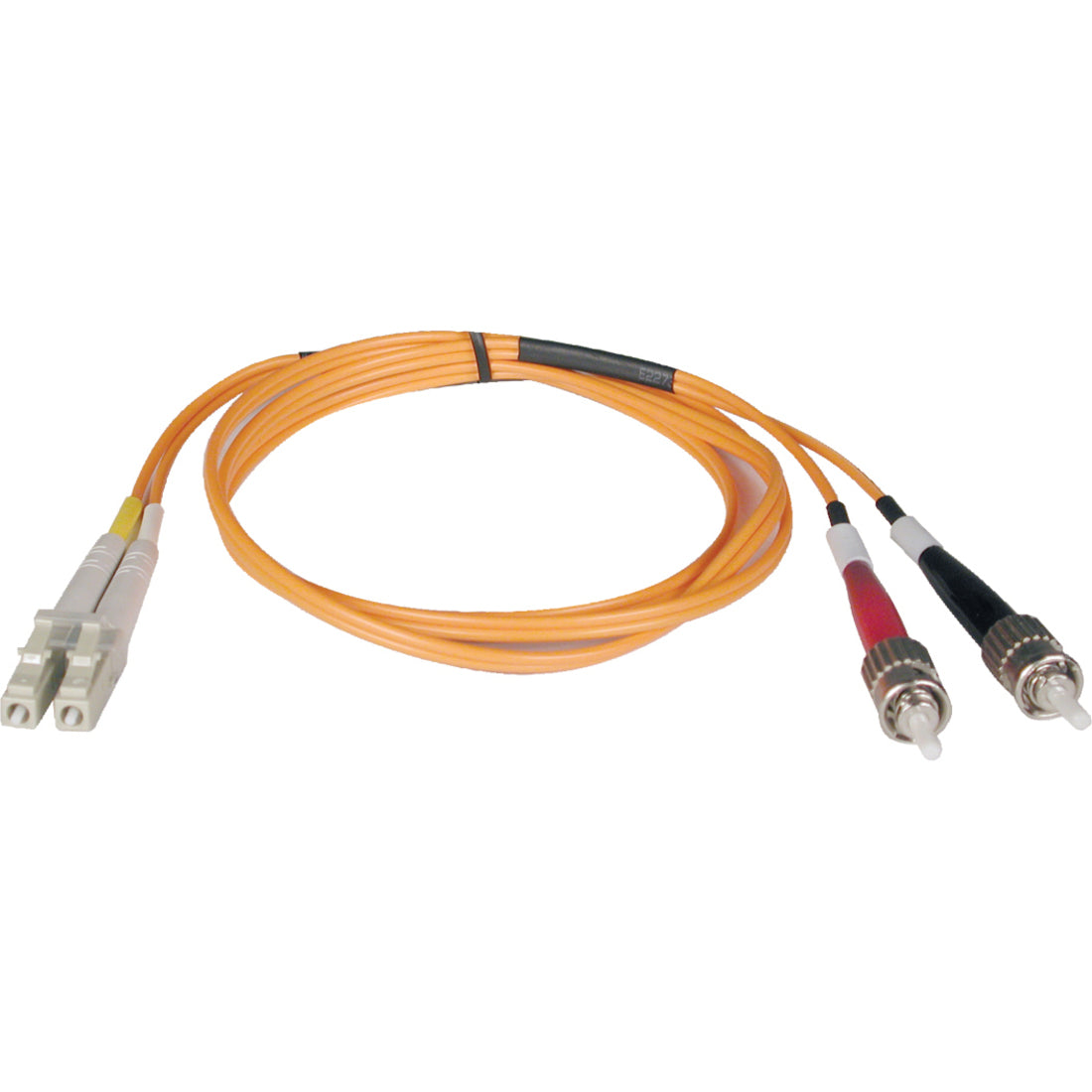 Tripp Lite by Eaton 1M Duplex Multimode 50/125 Fiber Optic Patch Cable LC/ST 3' 3ft 1 Meter - N518-01M