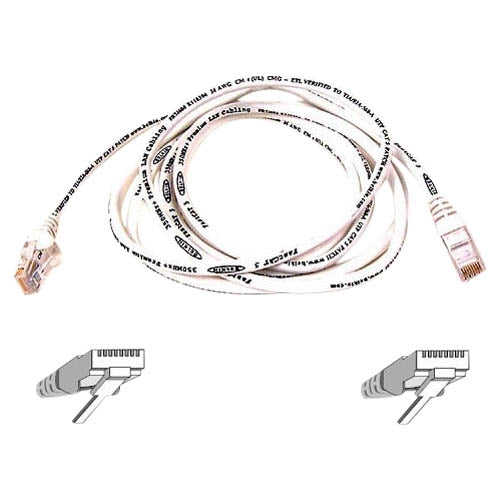 Belkin Cat.6 Snagless Patch Cable - A3L980-20-WHT-S