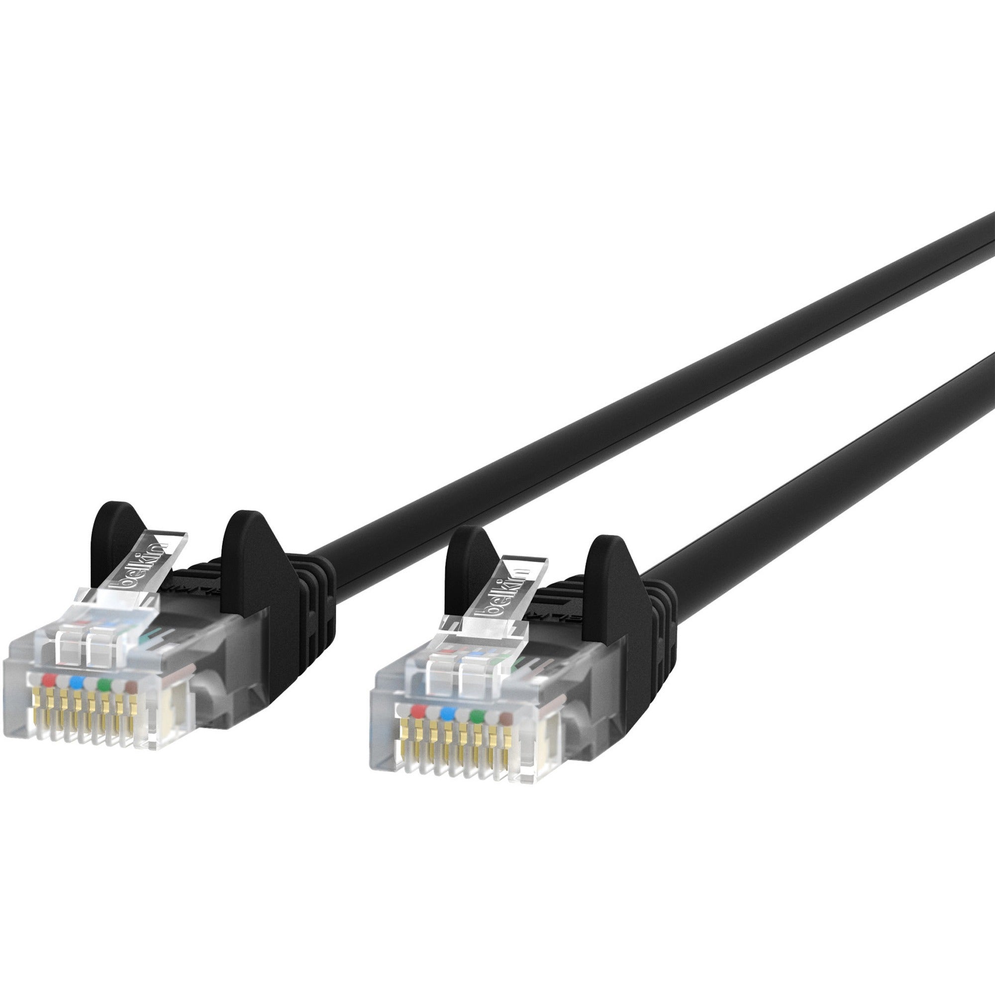 Belkin Cat.6 Snagless Patch Cable - A3L980B03-BLK-S