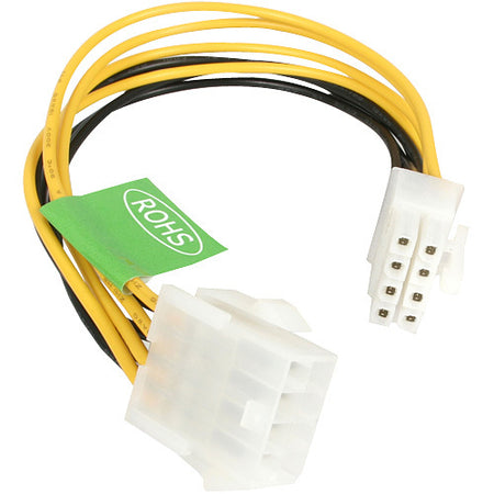 StarTech.com Power extension cable - EPS 8 pin +12V (M) - EPS 8 pin +12V (F) - 20 cm - EPS8EXT