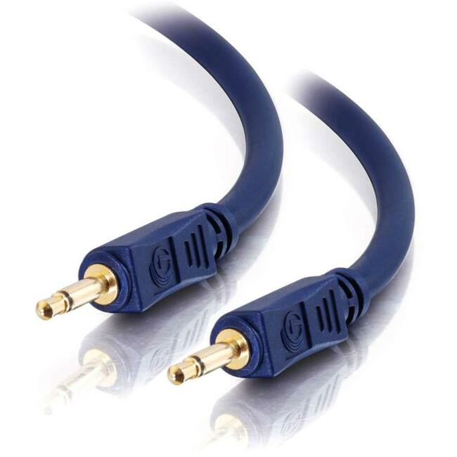 C2G 6ft Velocity 3.5mm M/M Mono Audio Cable - 40620