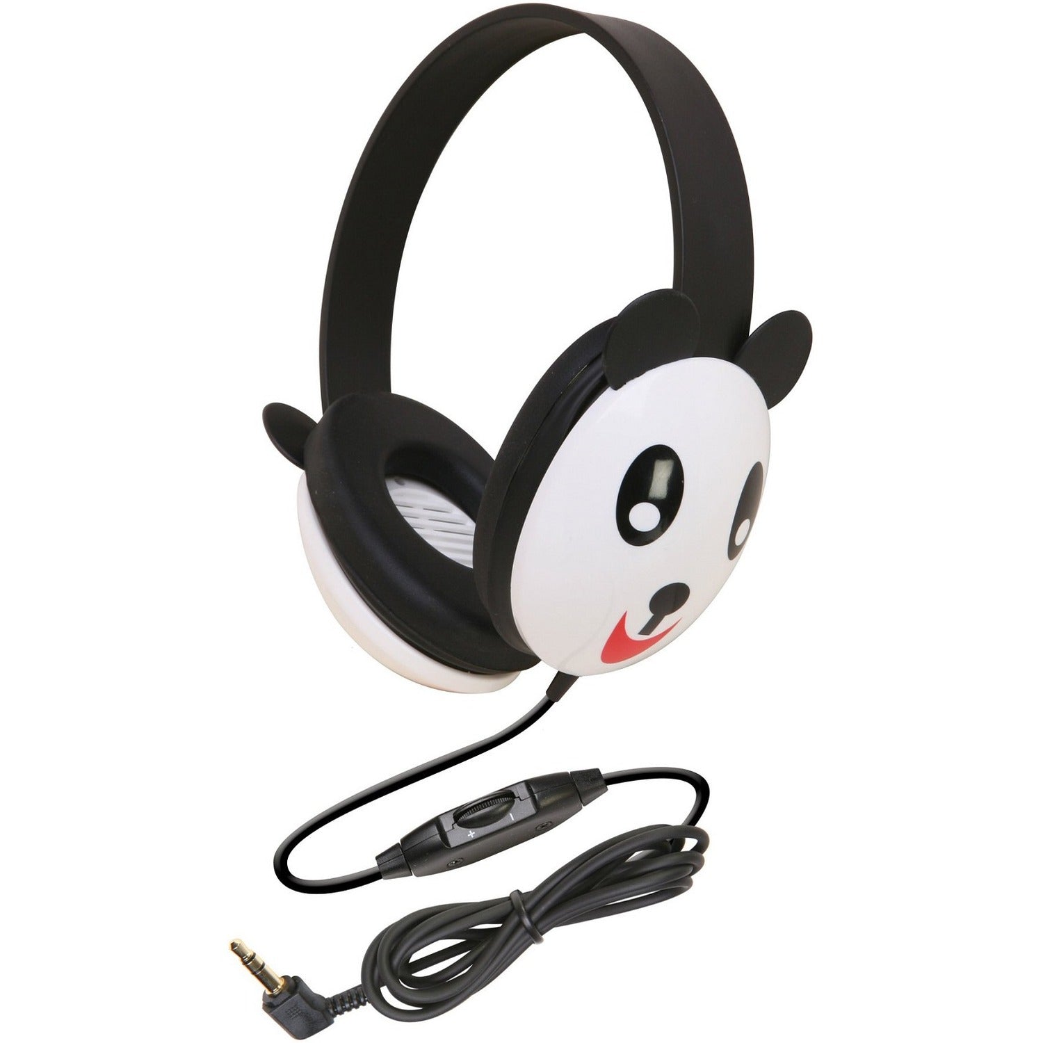 Califone Kids Stereo Wired 3.5mm Headphone Panda - 2810-pa