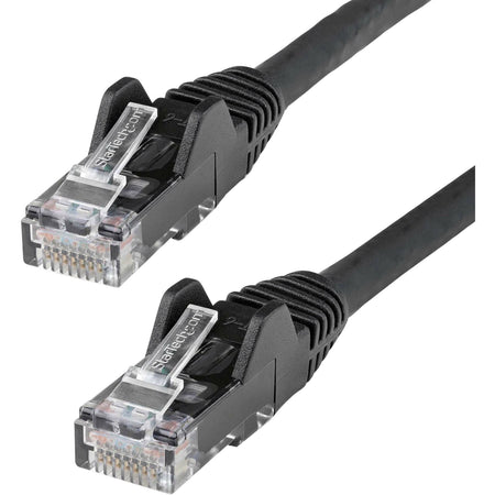 StarTech.com 7ft CAT6 Ethernet Cable - Black Snagless Gigabit - 100W PoE UTP 650MHz Category 6 Patch Cord UL Certified Wiring/TIA - N6PATCH7BK