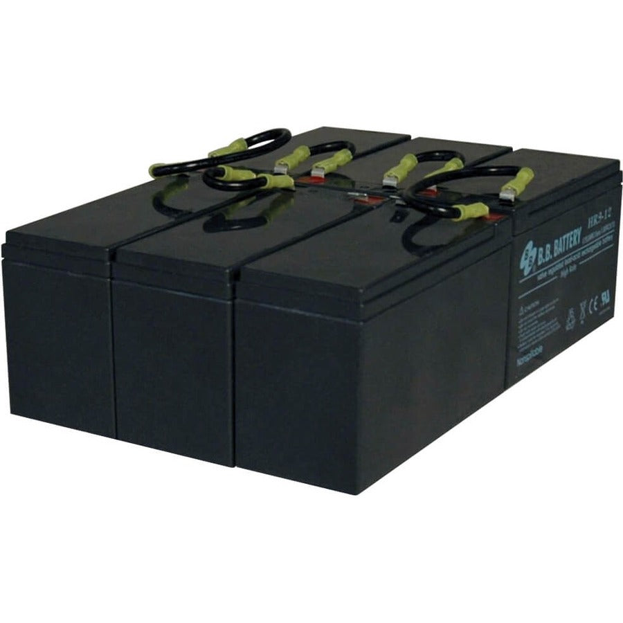 Tripp Lite by Eaton 3U UPS Replacement Battery Cartridge 72VDC for select SmartOnline UPS Systems 1 set of 6 - RBC96-3U