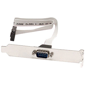 Supermicro 9-pin Serial Port Cable with Low-Profile Bracket - CBL-0010L