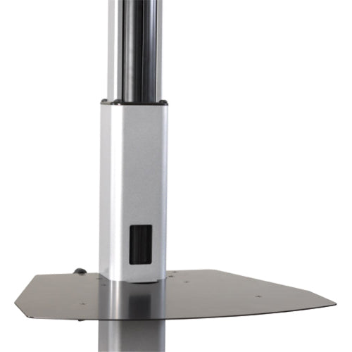Chief Height Adjustable Shelf - For Carts and Floor Stands - Black - PAC710