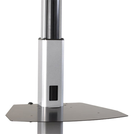 Chief Height Adjustable Shelf - For Carts and Floor Stands - Black - PAC710