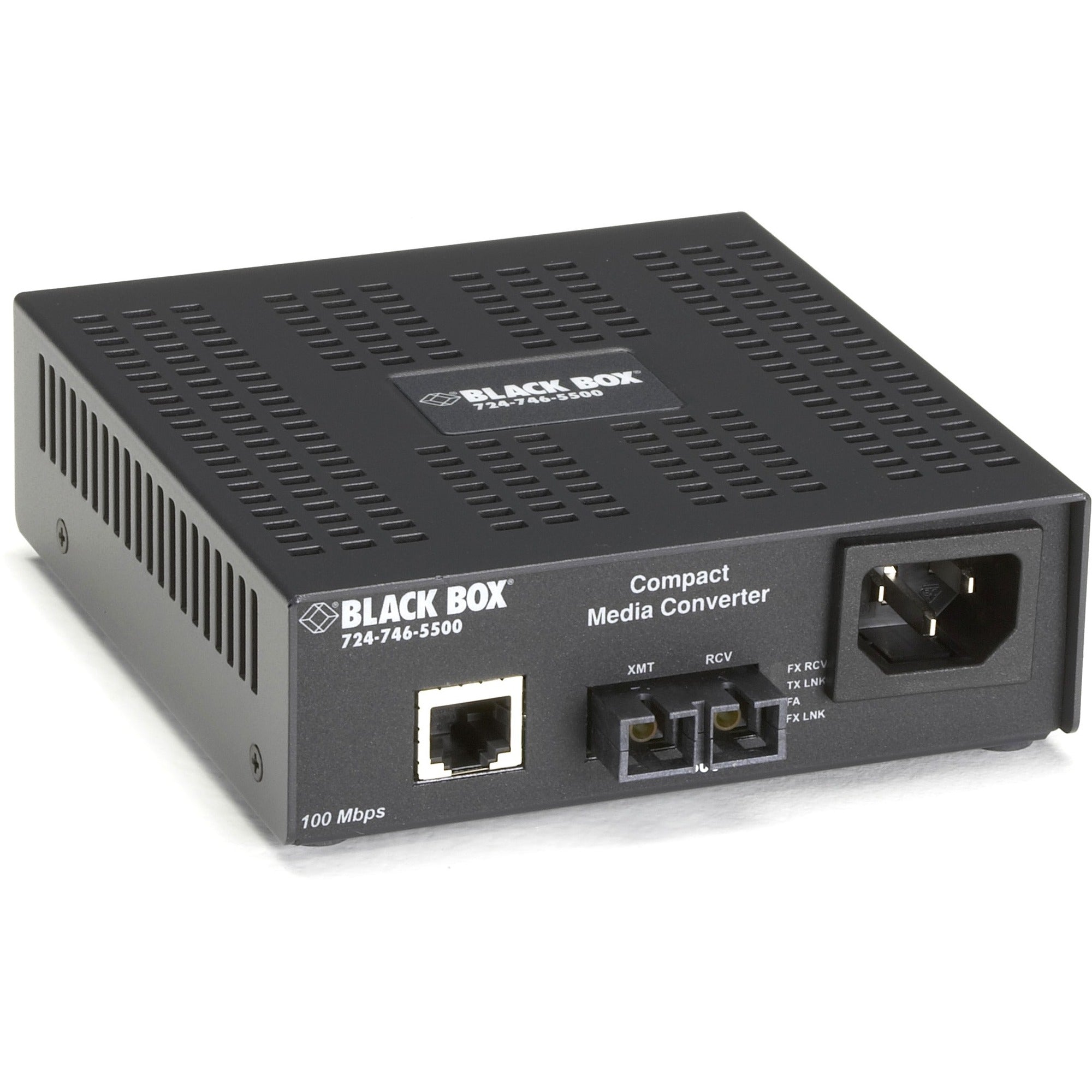 Black Box Fast Ethernet Compact Media Converter - LHC002A-R4