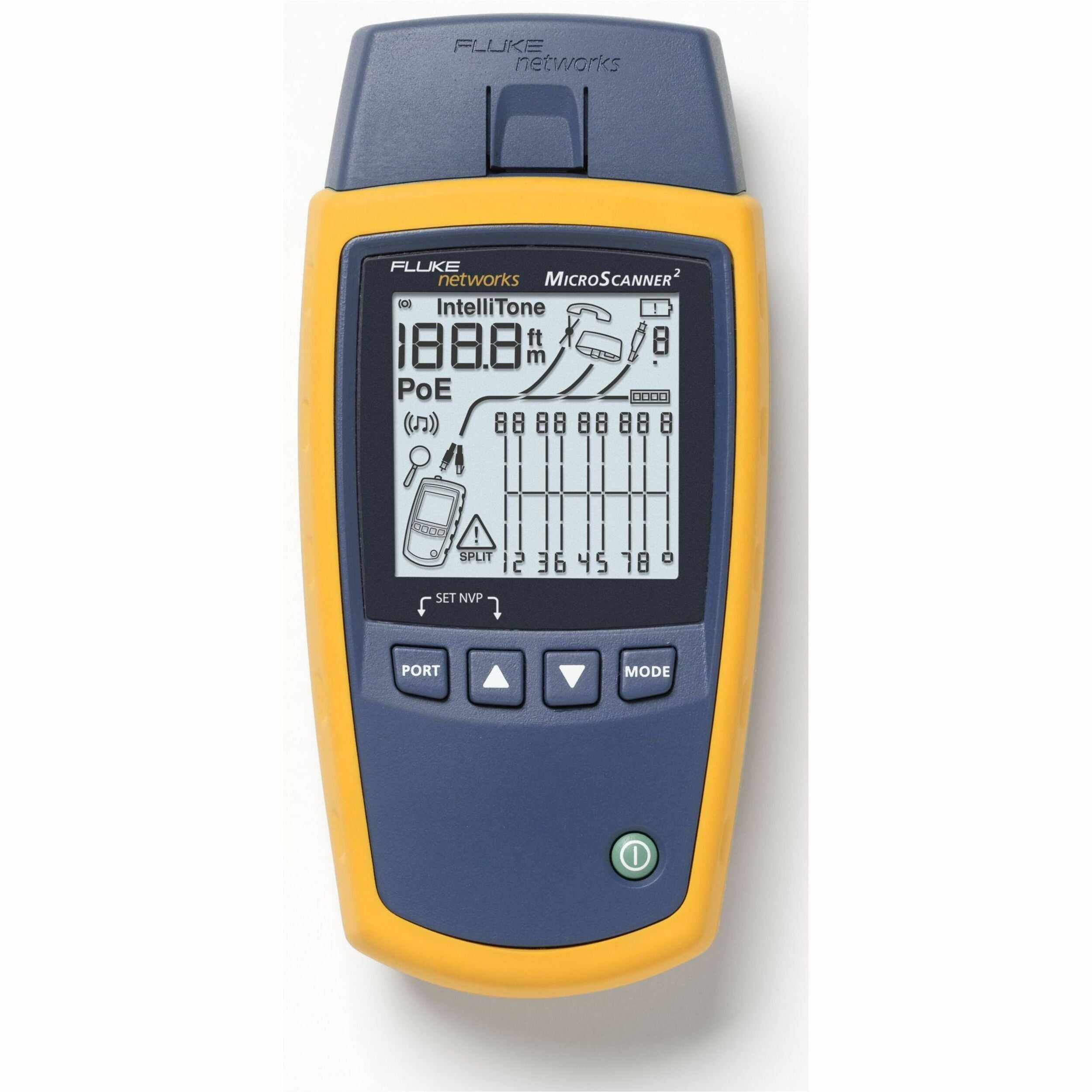 Fluke Networks MicroScanner2 Cable Verifier - MS2-100