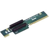 Supermicro 2 PCI Express x8 Slot Riser Card Left Side - RSC-R1UU-2E8