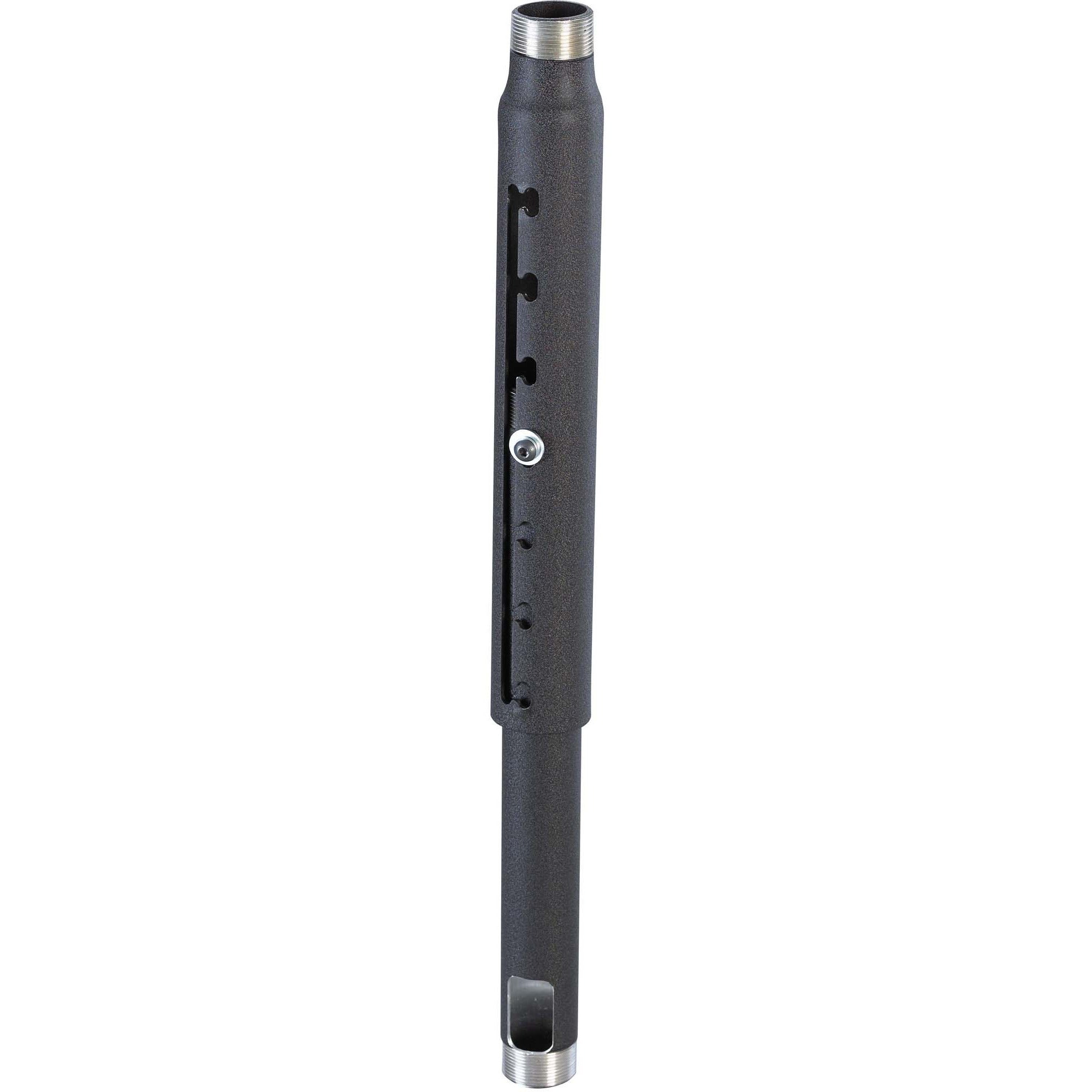 Chief 12-18" Adjustable Extension Column - For Projector - Black - CMS012018