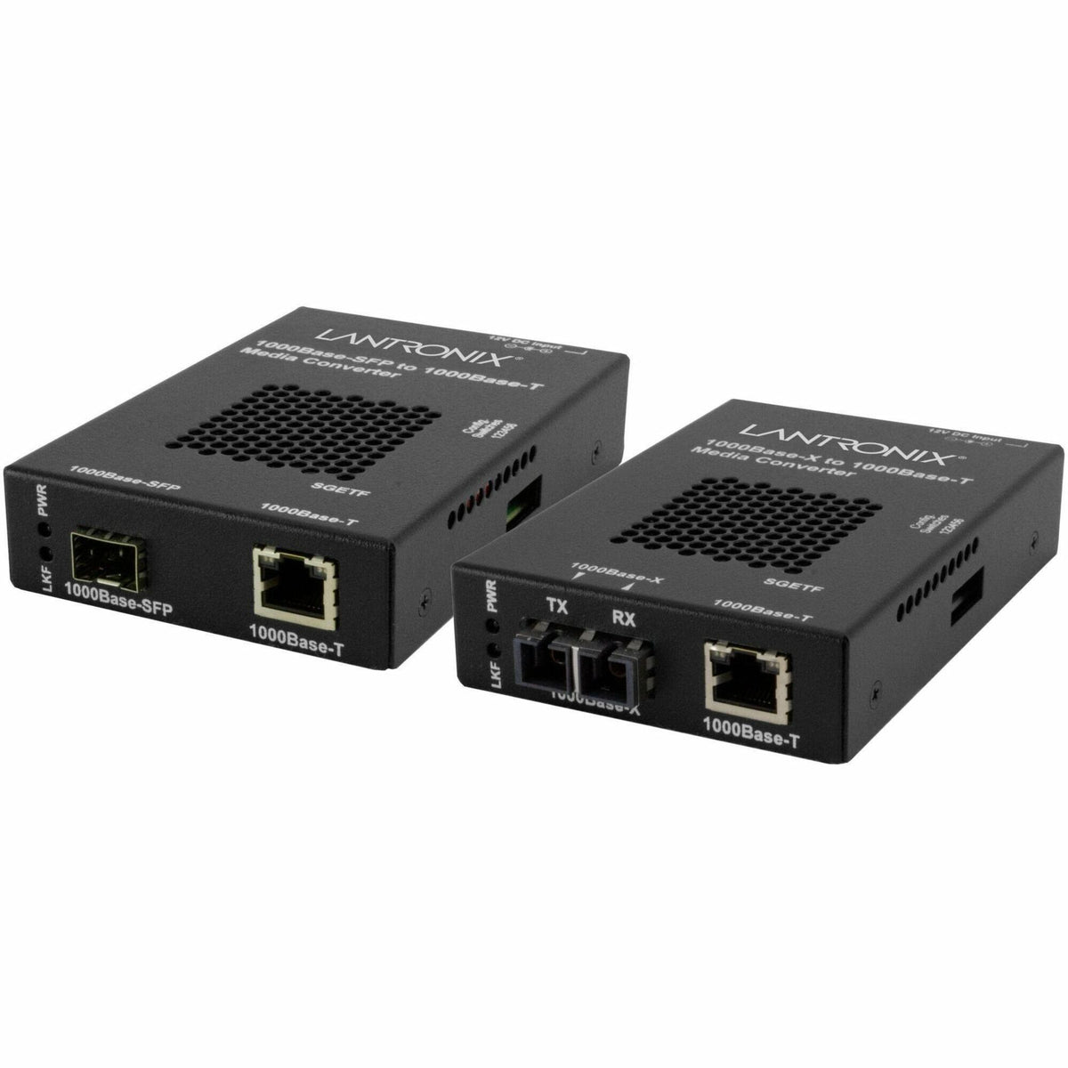 Stand-alone Gigabit Ethernet Media Converter 1000Base-T to 1000Base-SX/LX - SGETF1013-110-NA