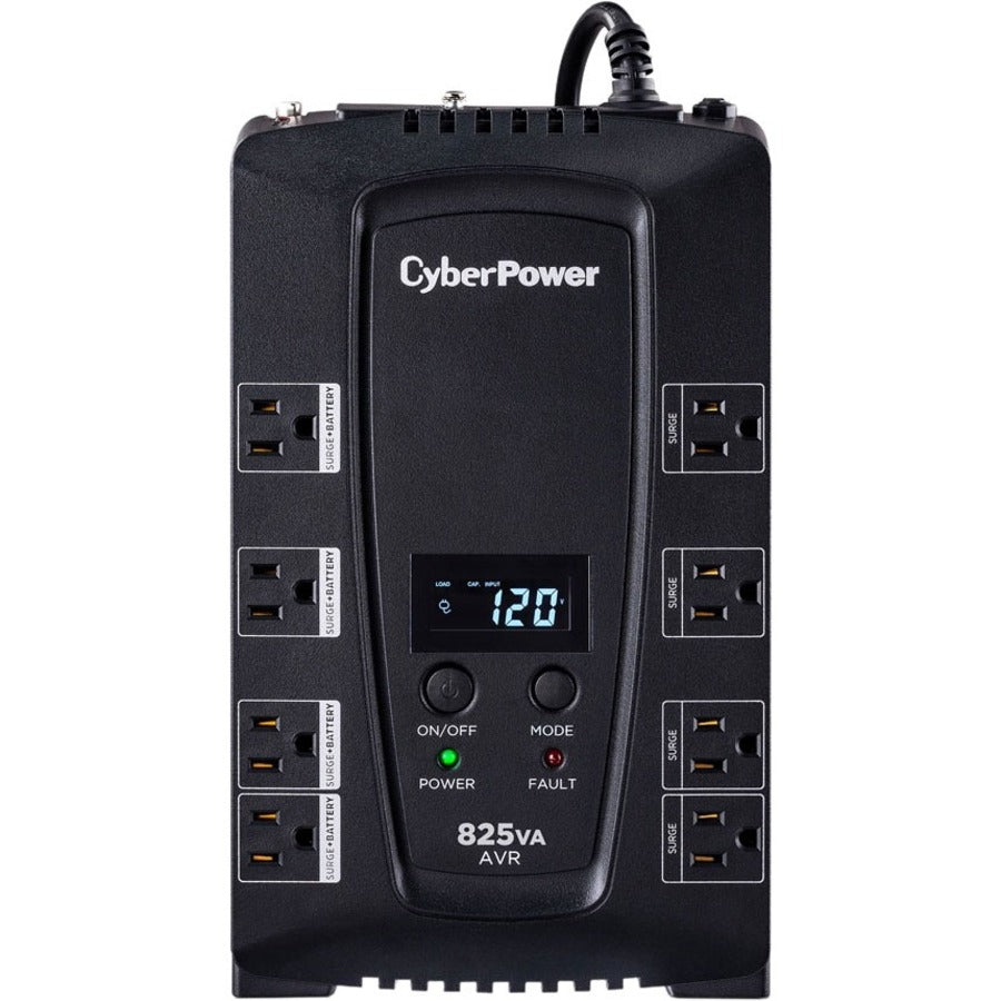 CyberPower CP825AVRLCD Intelligent LCD UPS Systems - CP825AVRLCD