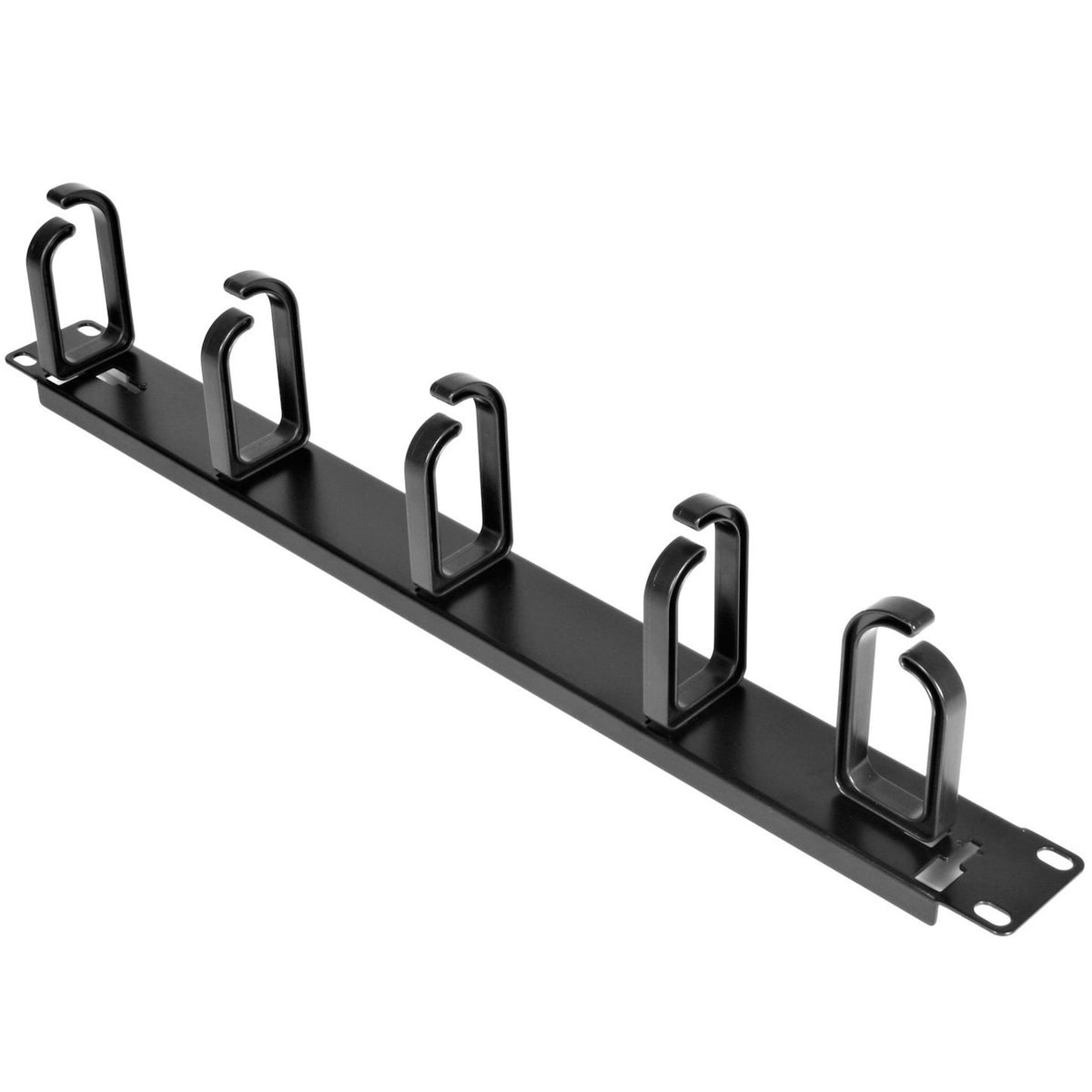 StarTech.com 1U 19in Metal Rackmount Cable Management Panel - Rack cable management kit - 1U - CABLMANAGER2