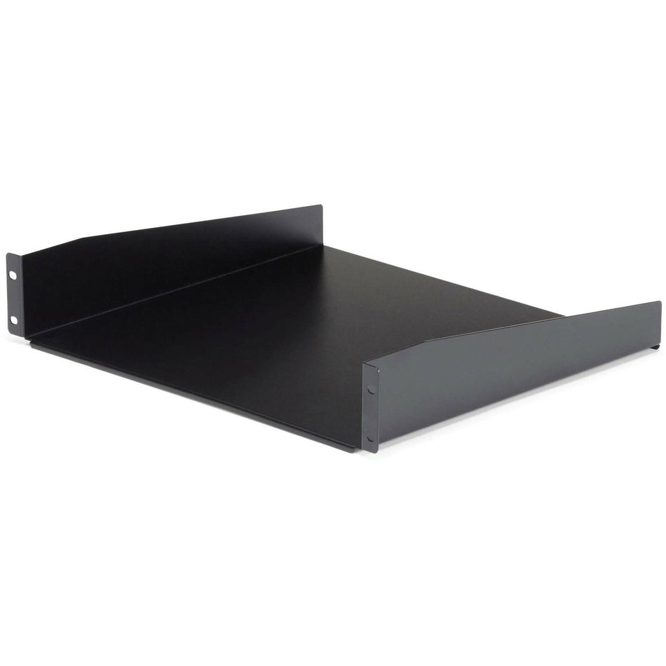 StarTech.com 2U Server Rack Cabinet Shelf - Fixed 16" Deep Cantilever Rackmount Tray for 19" Data/AV/Network Enclosure w/cage nuts, screws - CABSHELF