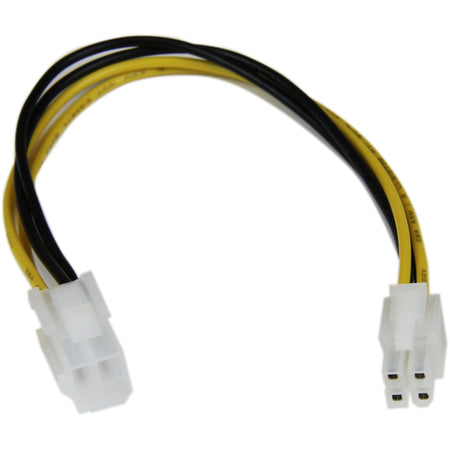 StarTech.com 8in ATX12V 4 Pin P4 CPU Power Extension - ATXP4EXT