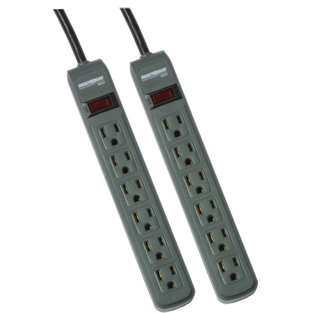 Minuteman MMS Series 6 Outlet Surge Suppressor Twin Pack - Receptacles: 6 - 241J - MMS362P