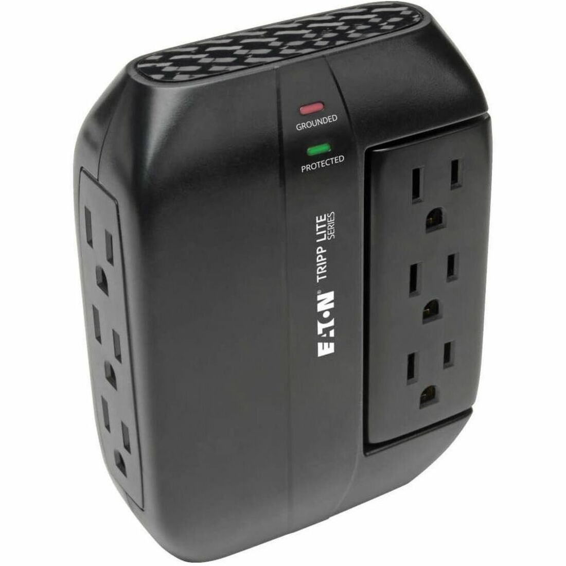 Eaton Tripp Lite Series Protect It! Surge Protector with 3 Rotatable Outlets, 3 Stationary, side facing Outlets, Direct-Plug In, 1200 Joules - SWIVEL6