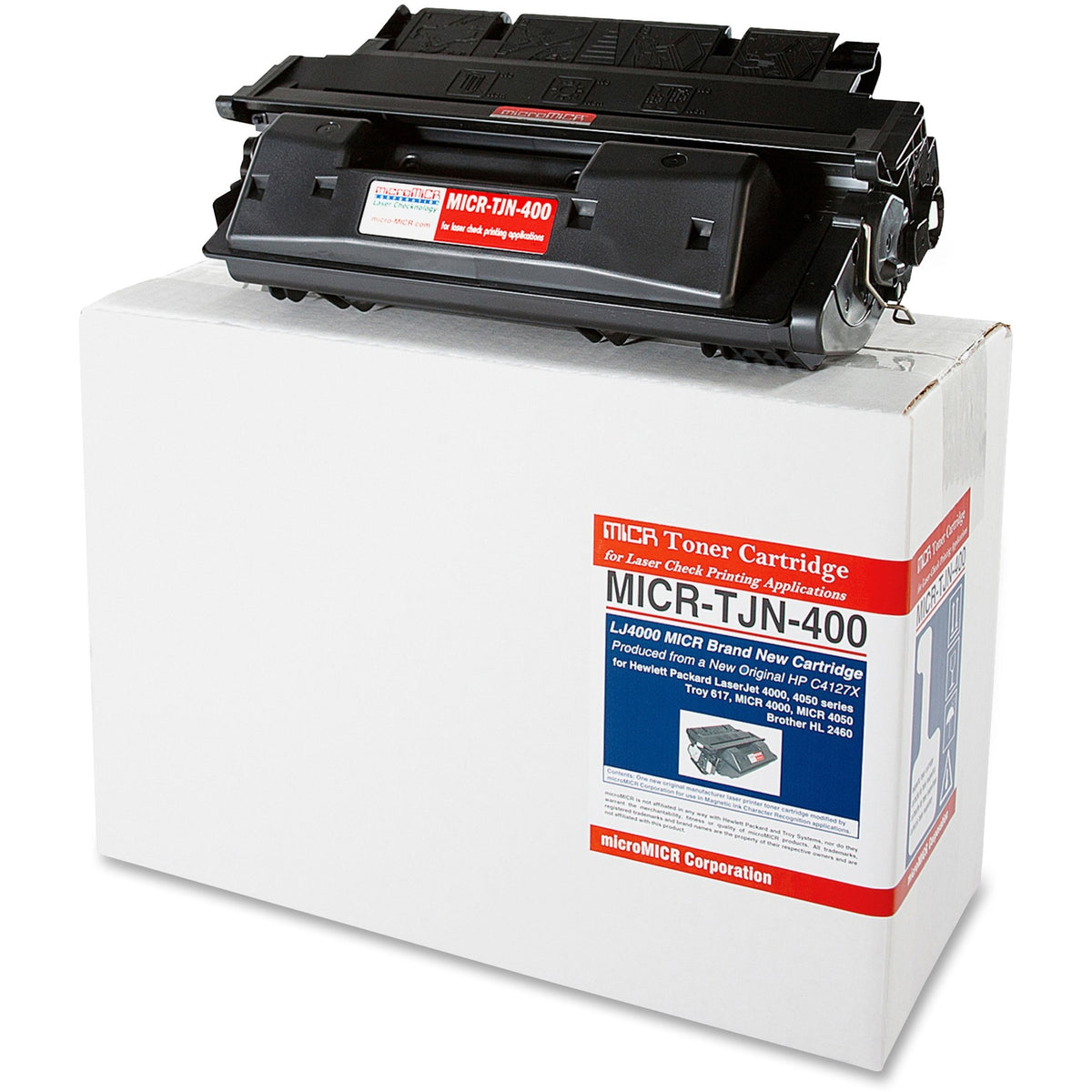 microMICR MICR Toner Cartridge - Alternative for HP 27X - MICR-TJN-400