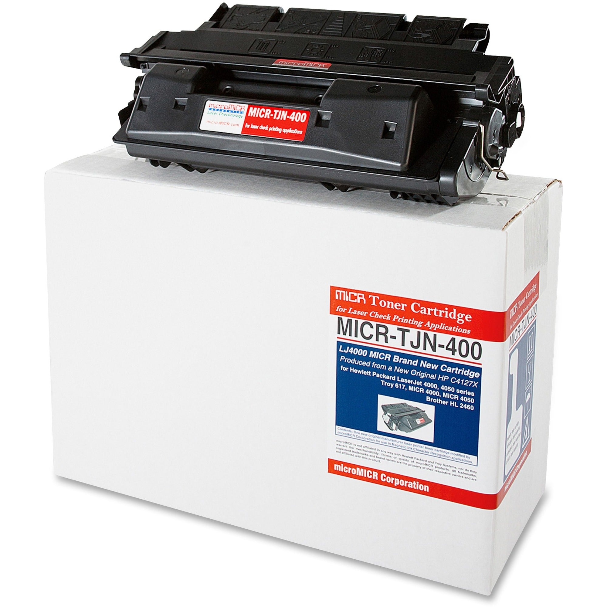 microMICR MICR Toner Cartridge - Alternative for HP 27X - MICR-TJN-400
