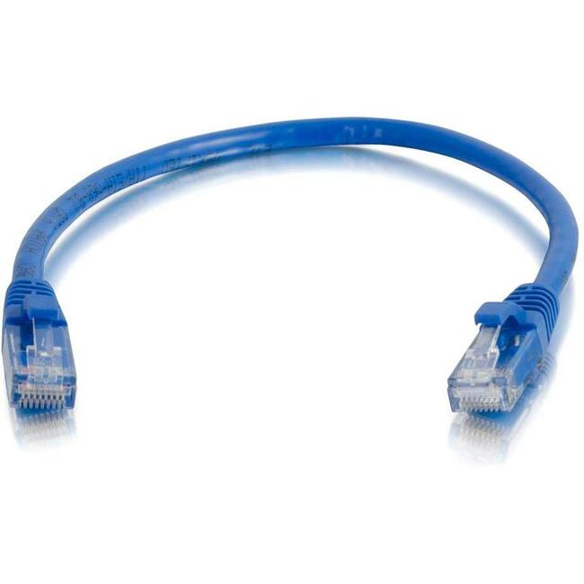 C2G-14ft Cat6 Snagless Unshielded (UTP) Network Patch Cable (50pk) - Blue - 29018