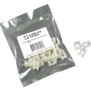 C2G Cable Tie Saddle - 25pk - 43046