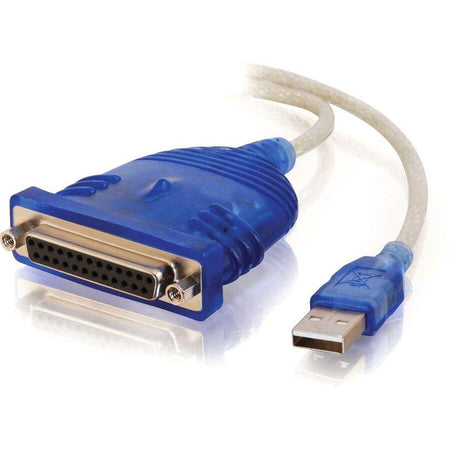 C2G 6ft USB to DB25 Parallel Printer Adapter Cable - 16899