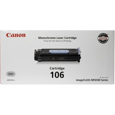 Canon No. 106 Black Toner Cartridge - 0264B001